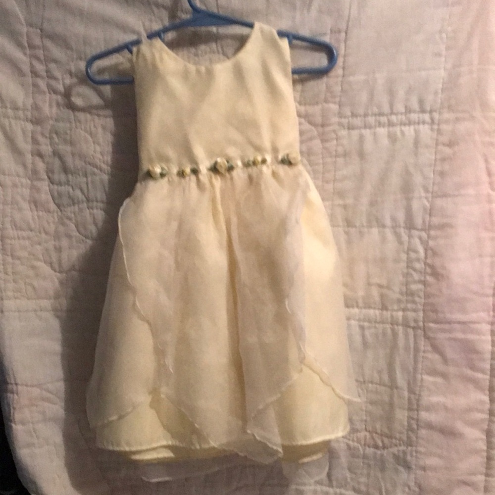 La Princess 2T yellow dress,Summer dress